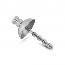 Plug Uretral Metálico con Tapón Extraíble Umbrella