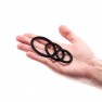 Pack 3 Anillos Cockrings de Silicona Bandoleros - photo 1