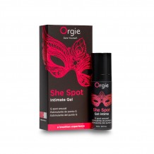 Gel vibrante y de efecto calor para el punto G She Spot