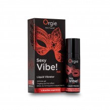 Gel de masaje vibrante y de efecto calor Hot Sexy Vibe!