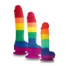 Consolador con ventosa Colours Pride Edition - photo 0