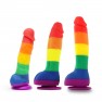 Consolador con ventosa Colours Pride Edition - photo 1