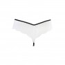 Tanga de encaje blanco V-10488 - photo 3