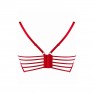 Sujetador Bustier Encaje Rojo V-9691 - photo 2
